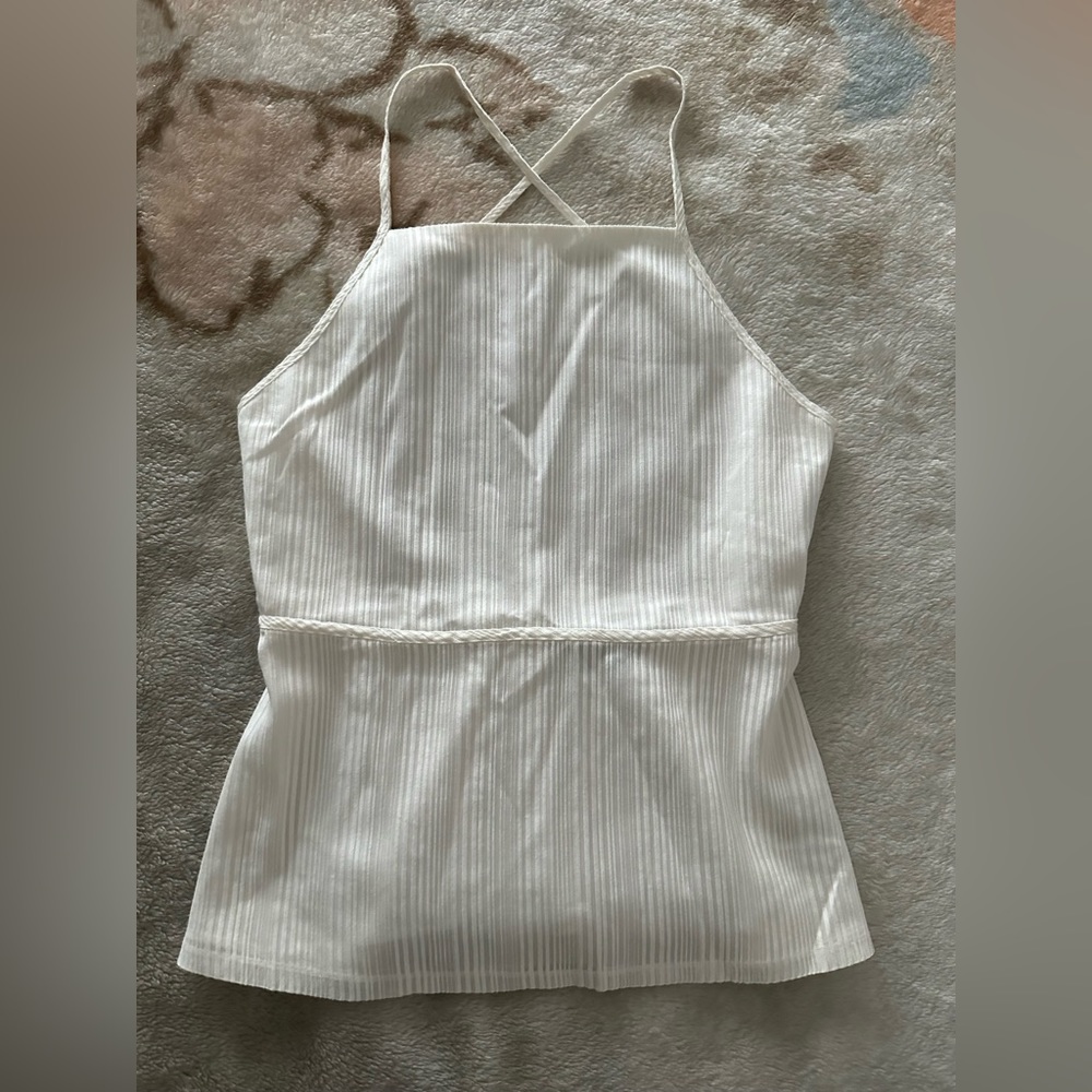 Women’s Theory Sleeveless Low-Back Blouse (size P)
